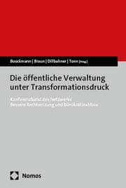Cover von Die öffentliche Verwaltung unter Transformationsdruck
