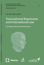 Cover von Transnational Repression and International Law