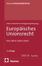 Cover von Europäisches Unionsrecht