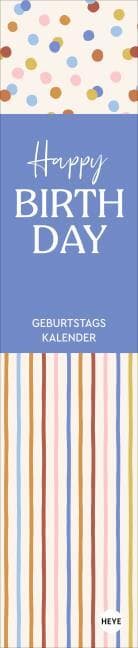 Cover von Design Geburtstagskalender Langplaner mini