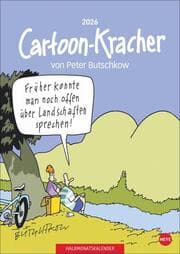 Cover von Cartoon-Kracher Halbmonatskalender 2026