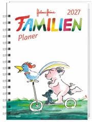 Cover von Helme Heine: Familienplaner-Buch A5 2027