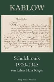 Cover von Kablow Schulchronik