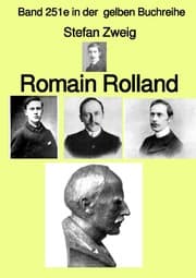 Cover von Romain Rolland - Farbe - Band 251e in der gelben Buchreihe - bei Jürgen Ruszkowski