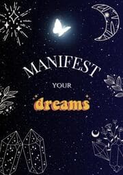 Cover von Manifest your dreams - Notizbuch zum manifestieren nach der 3-6-9 Methode
