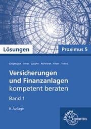 Cover von Versicherungen und Finanzanlagen, Band 1, Proximus 5