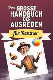 Cover von Das große Handbuch der Ausreden für Rentner - Das perfekte Geschenk für Erwachsene und Teenager für Weihnachten und Geburtstag