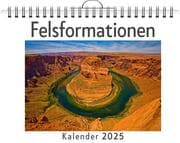 Cover von Felsformationen - (Wandkalender 2025, Kalender DIN A4 quer, Monatskalender im Querformat mit Kalendarium, das perfekte Geschenk)
