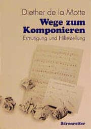 Cover von Wege zum Komponieren