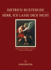 Cover von Herr, ich lasse dich nicht BuxWV 36