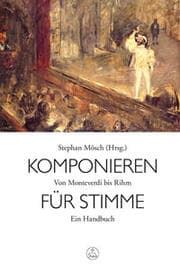Cover von Komponieren für Stimme