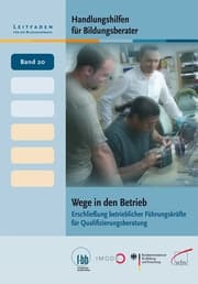 Cover von Handlungshilfen für Bildungsberater: Wege in den Betrieb