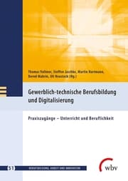 Cover von Gewerblich-technische Berufsbildung und Digitalisierung