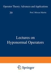 Cover von Lectures on Hyponormal Operators