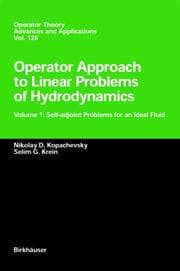 Cover von Operator Approach to Linear problems of Hydrodynamics 1
