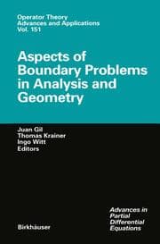 Cover von Aspects of Boundary Problems in Analysis and Geometry
