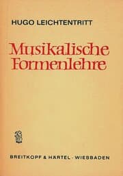 Cover von Musikalische Formenlehre