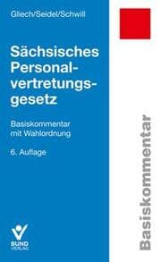Cover von Sächsisches Personalvertretungsgesetz