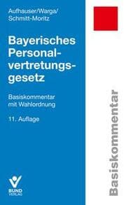 Cover von Bayerisches Personalvertretungsgesetz