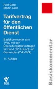 Cover von Tarifvertrag für den öffentlichen Dienst