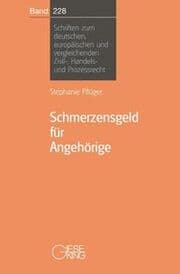 Cover von Schmerzensgeld für Angehörige