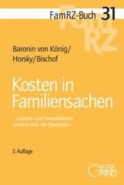 Cover von Kosten in Familiensachen