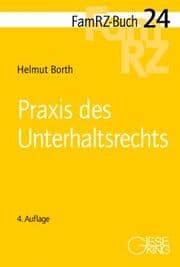 Cover von Praxis des Unterhaltsrechts