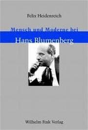 Cover von Mensch und Moderne bei Hans Blumenberg