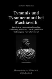 Cover von Tyrannis und Tyrannenmord bei Machiavelli