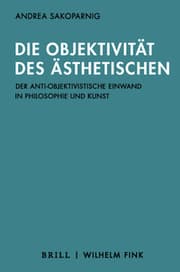 Cover von Die Objektivität des Ästhetischen
