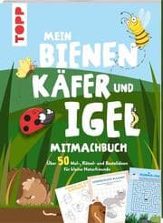 Cover von Mein Bienen, Käfer und Igel-Mitmachbuch