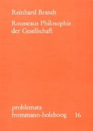 Cover von Rousseaus Philosophie der Gesellschaft