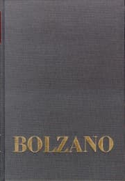 Cover von Ergänzungen und Korrekturen zur Bolzano-Bibliographie (Stand: Ende 1981)
