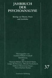 Cover von Jahrbuch der Psychoanalyse 37