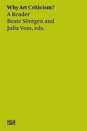 Cover von Why Art Criticism? A Reader