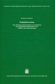 Cover von Stadtplanforschung