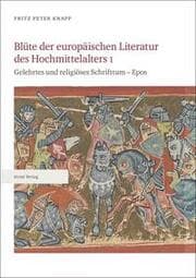 Cover von Blüte der europäischen Literatur des Hochmittelalters 1