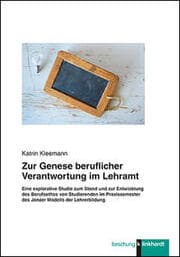 Cover von Zur Genese beruflicher Verantwortung im Lehramt
