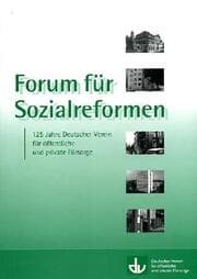 Cover von Forum für Sozialreformen