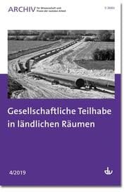 Cover von Gesellschaftliche Teilhabe in ländlichen Räumen