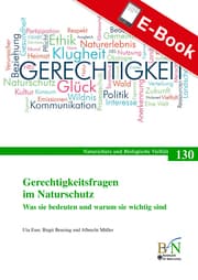 Cover von Gerechtigkeitsfragen im Naturschutz