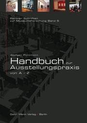 Cover von Handbuch zur Ausstellungspraxis von A-Z