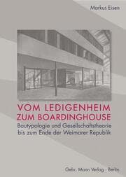 Cover von Vom Ledigenheim zum Boardinghouse