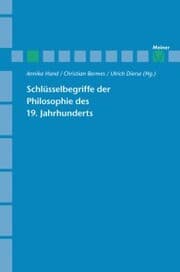 Cover von Schlüsselbegriffe der Philosophie des 19. Jahrhunderts