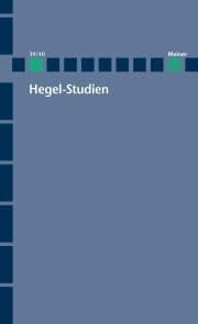 Cover von Hegel-Studien Band 39/40