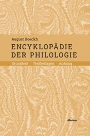 Cover von Encyklopädie der Philologie