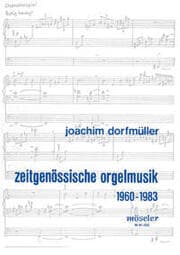 Cover von Zeitgenössische Orgelmusik 1960-1983