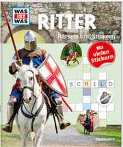 Cover von Rätseln und Stickern: Ritter