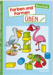 Cover von Farben und Formen üben. Vorschule