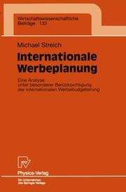 Cover von Internationale Werbeplanung